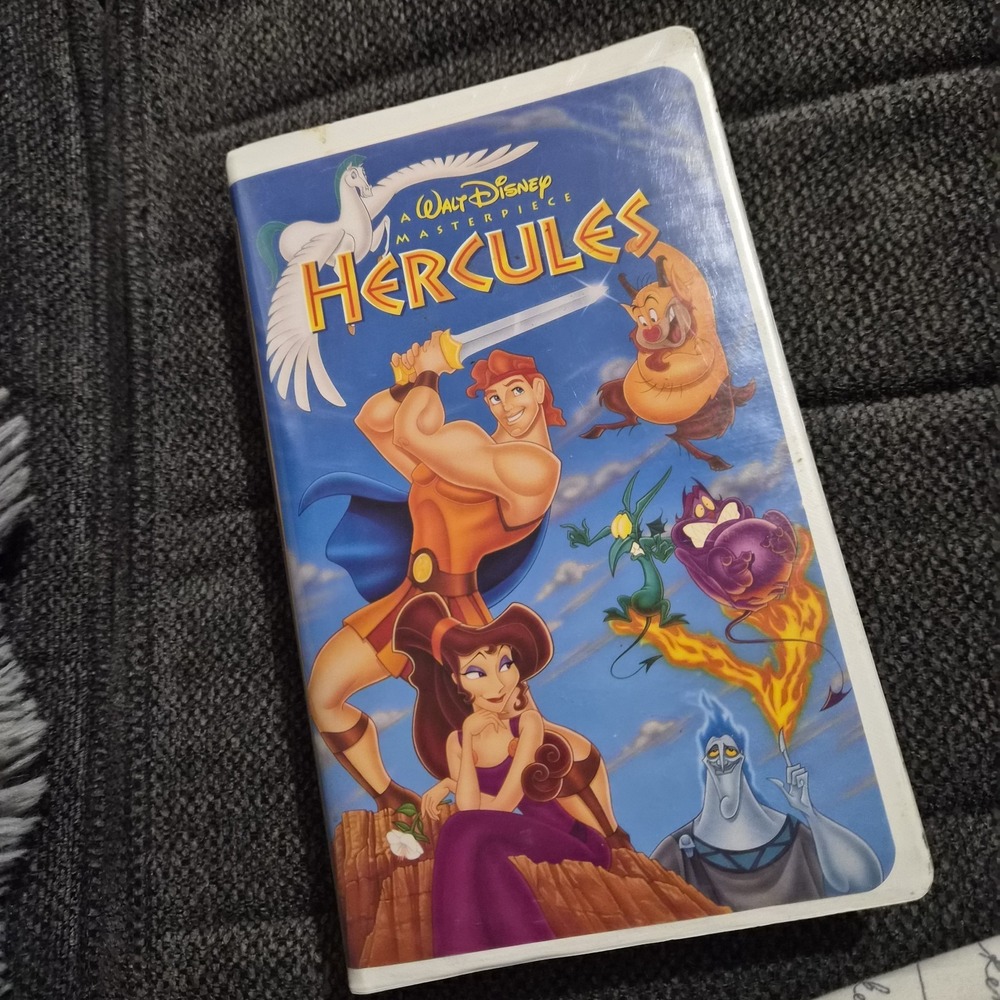 HERCULES:   VHS    A Walt Disney Masterpiece Collection Clamshell‎ ***TESTED***